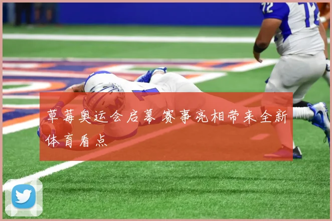 草莓奥运会启幕 赛事亮相带来全新体育看点