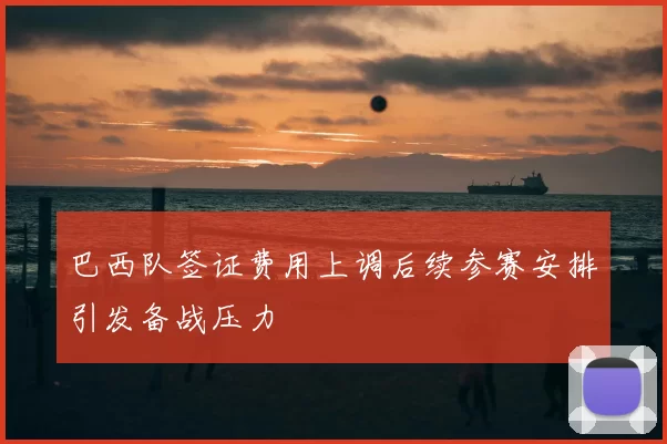 巴西队签证费用上调后续参赛安排引发备战压力